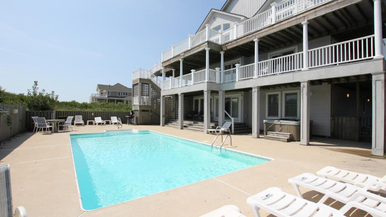 Willa Os24C, Flying Cloud Ii- Oceanfront, 8 Brs, Rec Rm, Pool, H Tub, Media Rm, Ocean Views Corolla Zewnętrze zdjęcie