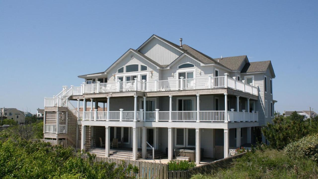 Willa Os24C, Flying Cloud Ii- Oceanfront, 8 Brs, Rec Rm, Pool, H Tub, Media Rm, Ocean Views Corolla Zewnętrze zdjęcie