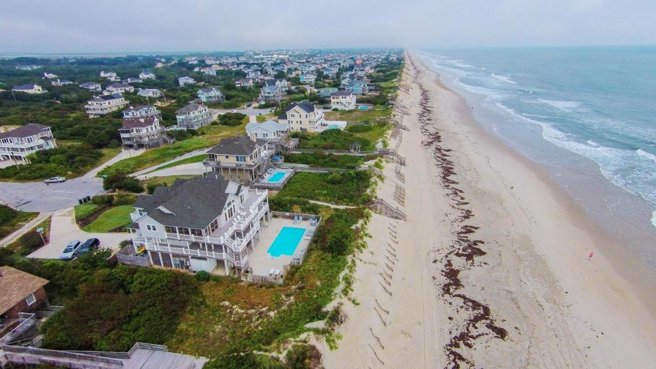 Willa Os24C, Flying Cloud Ii- Oceanfront, 8 Brs, Rec Rm, Pool, H Tub, Media Rm, Ocean Views Corolla Zewnętrze zdjęcie